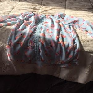 Girls mid. Long T-shirt